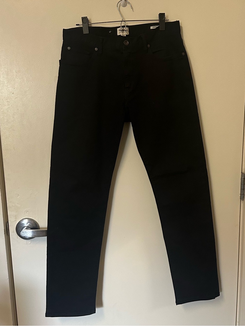 Todd Snyder Straight Fit 5-Pocket Chino Jean Size 31 x 32 Black Classic